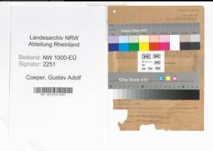 Entnazifizierung Gustav Adolf Coeper, geb. 03.08.1903 (Kriminalbeamter)