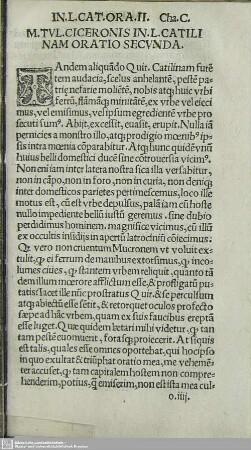 Oratio Secunda