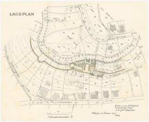 Kriegerdenkmal, Stuttgart: Lageplan 1:500