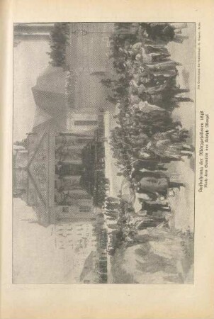 Aufbahrung der Märzgefallenen 1848