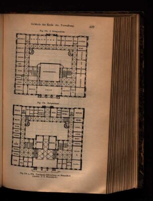 Fig. 778-779. Provinzial-Ständehaus zu Düsseldorf.