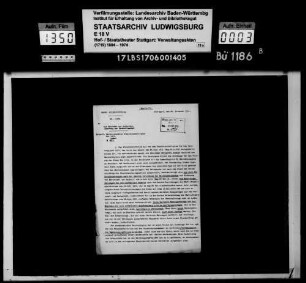 Voranschlag der Einnahmen des Württembergischen Landestheaters für den Staatshaushaltsplan 1931 und 1932