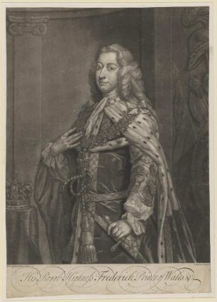 Bildnis des Frederick, Prince of Wales