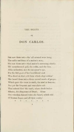 The Death of Don Carlos