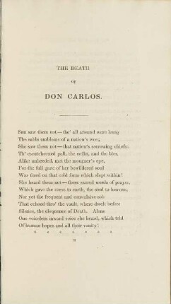 The Death of Don Carlos