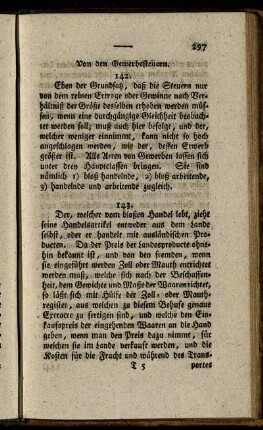 § 142 - 147. Von den Gewerbesteuern.