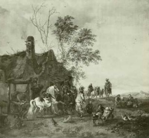 Vor der Schmiede