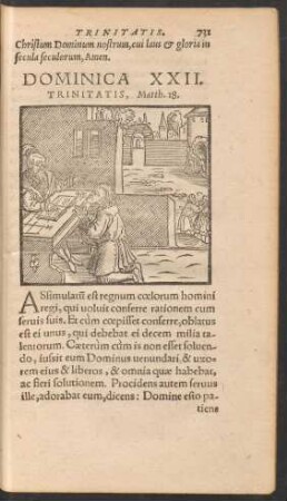 Dominica XXII. Trinitatis ...