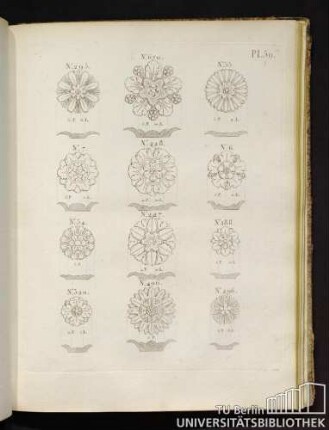 Pl. 50. No. 295, No. 670, No. 55, No. 7, No. 228, No. 6, No. 54, No. 227, No. 188, No. 520, No. 406, No. 296.