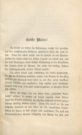 Liebste Mutter!