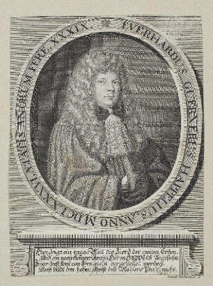Bildnis von Eberhard Werner Happel (1647-1690)