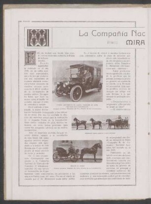 La Compañía Nacional de Carruajes Miramonte