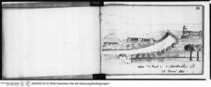 Skizzenbuch Latium, Rom, Tiberlandschaft