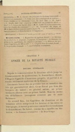 Apogée de la royauté féodale