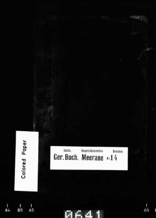 Gerichtshandelsbuch (Hinterglauchauer Anteil), Bd. 08