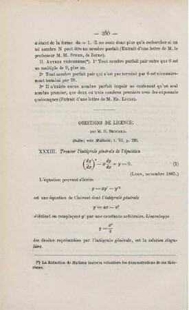 QUESTIONS DE LICENCE.