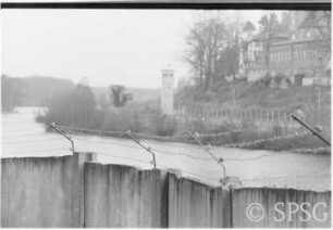 Mauerfall, Potsdam, Klein Glienicke, Grenzanlage.