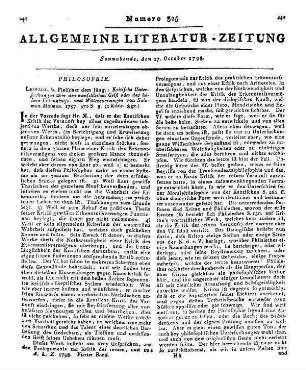 Maimon, S.: Kritische Untersuchungen über den menschlichen Geist oder das höhere Erkenntniß- und Willensvermögen. Leipzig: Fleischer 1797
