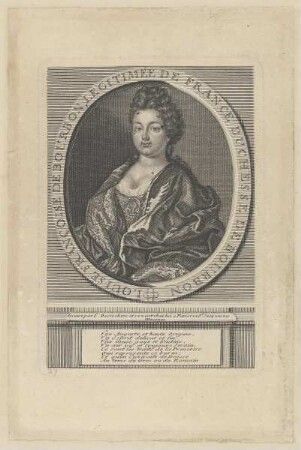 Bildnis der Louise Françoise de Bourbon