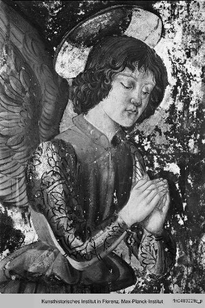 Christusszenen : Auferstehung Christi mit zwei Engeln