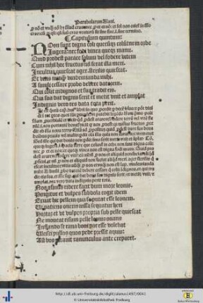 Capitulum quintum.