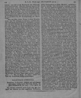 Williamson, J.: Medical and Miscellaneous Observations, relative to the West India Islands. Edinburgh: Oliphant 1817