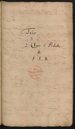 Sonaten; org; c-Moll; Krebs-WV 438