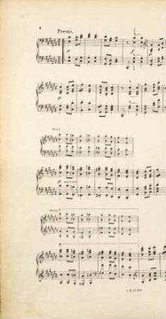 Rhapsodies hongroises : pour le piano. 6, Au Comte Antoine D'Appony