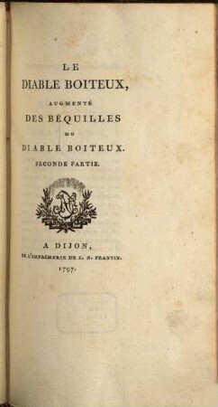 Le Diable Boiteux, 2