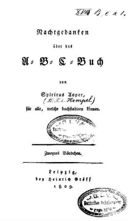 2: Zweytes Bändchen