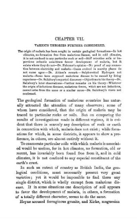 Chapter VII. Various Theories Further Considered