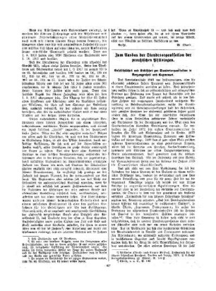 Zum Ausbau der Standesorganisation der preußischen Philologen : I.