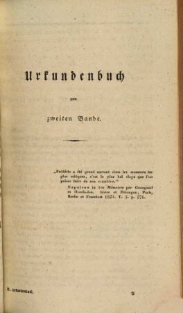Urkundenbuch zu der Lebensgeschichte Friedrichs des Großen. 2