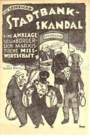 Nationalsozialistische Propagandaschrift mit antikapitalistischer Demagogie