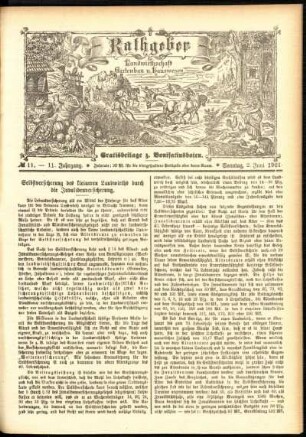 Ausgabe vom Sonntag, den 02. Juni 1901.