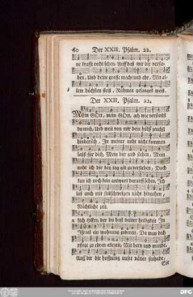 Der XXII. Psalm. 22.