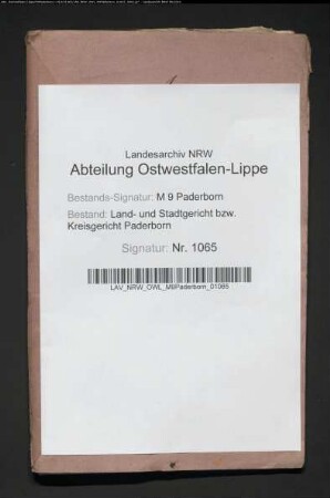 Erblasser: Rüggen, Bartholomäus: