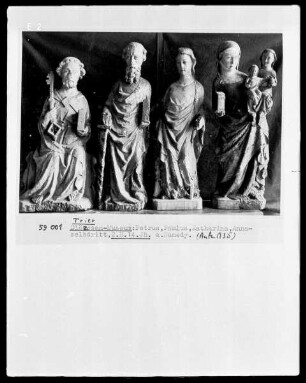 Die Heiligen Petrus, Paulus, Katharina und Anna selbdritt