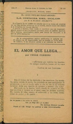 1920004152: El amor que llega...