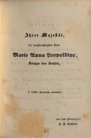 Huldigung den Frauen : ein Taschenbuch, 23. 1845
