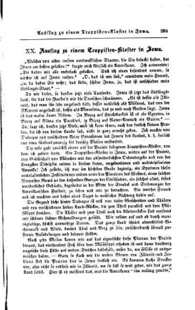 20. Das Trappisten-Kloster New-Meillerie.