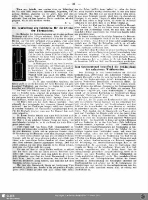 Die Bearbeitung der Edelsteine für die Zwecke der Uhrmacherei