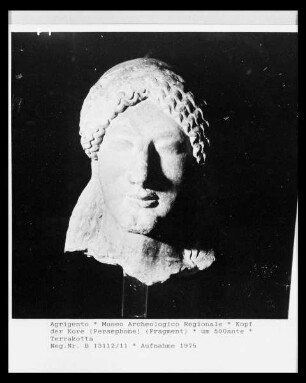 Kopf der Kore (Persephone)