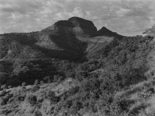 Abbruch des Simien-Gebirges : Randabbruch des Simien-Gebirges unweit der Ortschaft Debark