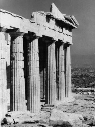 Akropolis, Blick auf Athen, Griechenland, aus der Serie 'Die Welt des Tabaks'