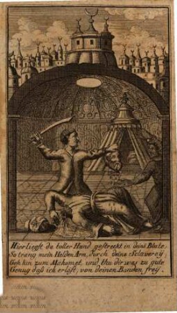 Thüringischer Robinson, Das ist: Robinson Baackers, eines gebohrnen Thüringers, curieuse Lebens-Beschreibung : In welcher zu finden Dessen schwere vierfache Türkische Sclaverey, remarquable Befreyung, glückliche Flucht nach Galatha, und vergnügte Wiederkunfft in sein Vaterland