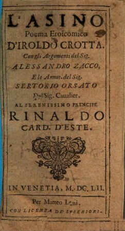 L' Asino