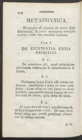 Metaphysica