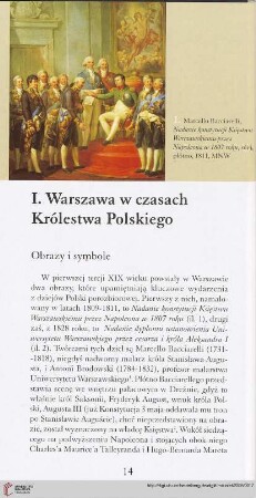 I. Warszawa w czasach Królestwa Polskiego