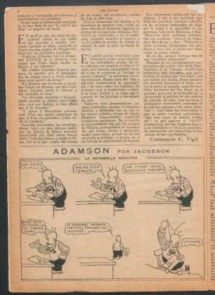 Adamson : La estampilla negativa